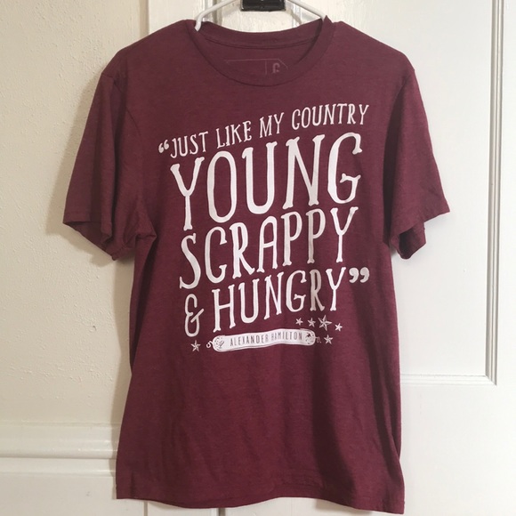 Young Scrappy Hungry Hamilton Tee